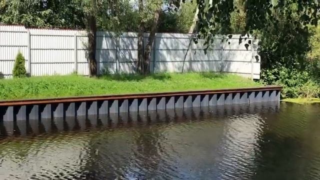 Монтаж (погружение) шпунта ПВХ смотреть онлайн