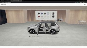 Виртуальный автосалон «Вольво» в 3Д