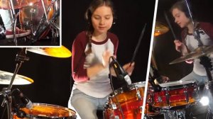Eye Of The Tiger (Survivor); drum cover by Sina