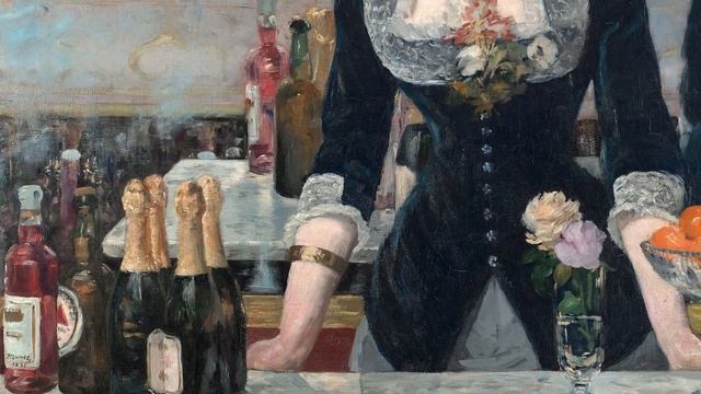 Всё самое интересное о картине Бар в Фоли-Бержер Эдуарда Мане! смотреть онлайн