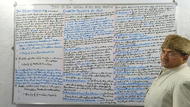 Exception Handling in Java (throws, Exception Class, Common Exceptions) Part-4 | Class 9th to 12th смотреть онлайн