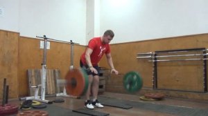 Рывок с запрыгиванием на возвышения ENG SUB/ Snatch with jumping onto blocks