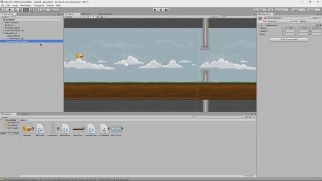 Создаем игру на движке Unity за час