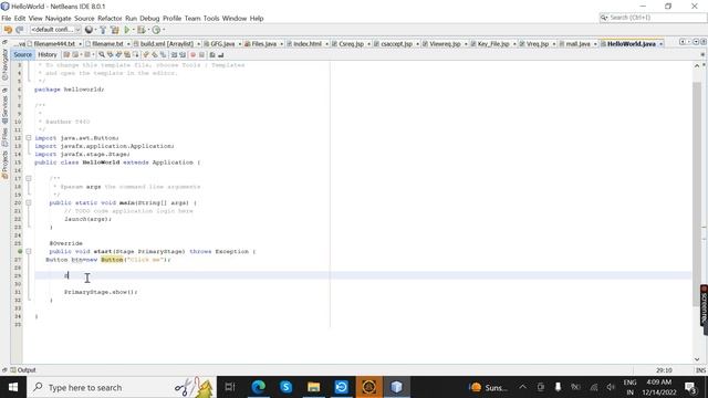 #36 JavaFx Tutorial For Beginners | How to Create Your First JavaFX Application