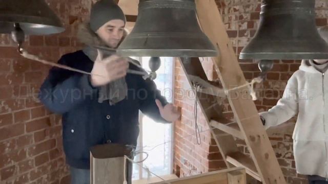 С праздником Крещение Господне . Село Бурцево. Балахна.19.01.2023 От Дежурного.