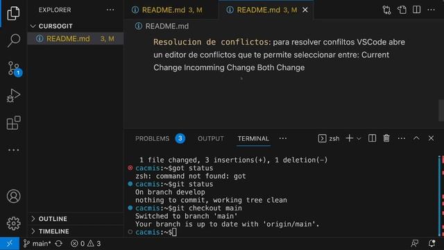 Pull Merge & Fix Conflicts смотреть онлайн
