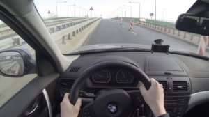 2010 BMW X3 E83 2.0d X-Drive POV Test Drive