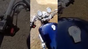 Работа двигателя мотоцикла Yamaha XV750 Virago 1986г 55R-330297