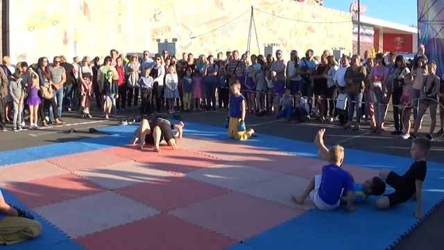 Фри-файт/Free Fight. Показательное выступление в День физкультурника-2016. Сумы смотреть онлайн