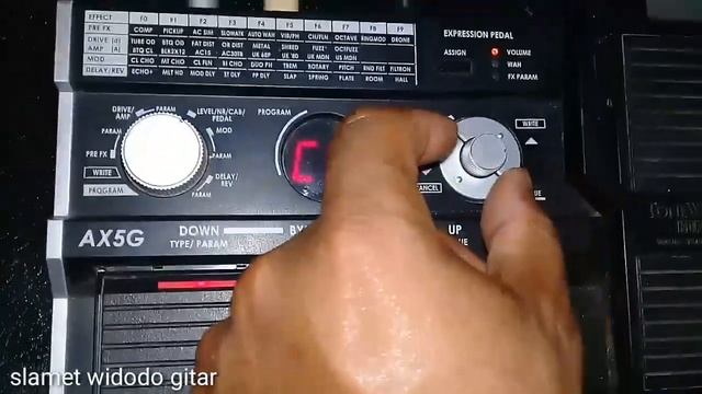 Cara Setting lead dangdut-Efek KORG AX5G смотреть онлайн
