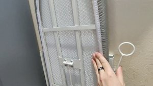 Настенная складная гладильная доска.