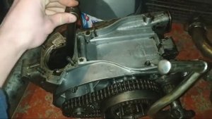 Клин коленвала на Иж планета из-за воды!!! сломал сцепление...