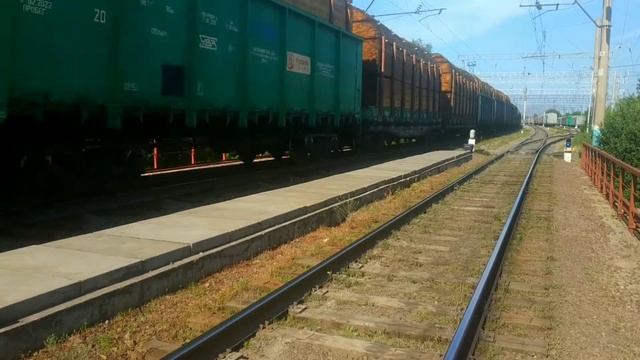 Поезд 105 Алматы-2-Петропавловск. Поезд 44 Костанай-Алматы-1 смотреть онлайн