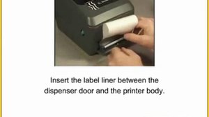 Печать в режиме распределения Zebra GK 420t