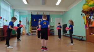 Спортивный танец "Веселый мячик"