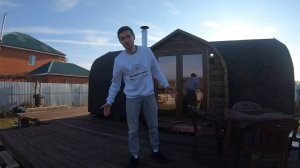 Баня Викинг - с огромной комнатой отдыха! Нужно попарить 12 человек? Легко!