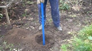 Ямобур садовый ручной диаметром 250мм поле1.рф