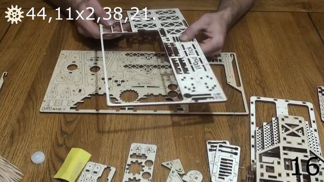 Видеоинструкция по сборке Нефтевышки Wood Trick
