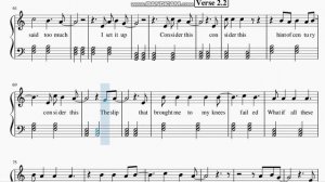 R.E.M - " Losing My Religion " Piano Sheet Music Easy Notes Score Free ( With Lyrics ) Full Song
