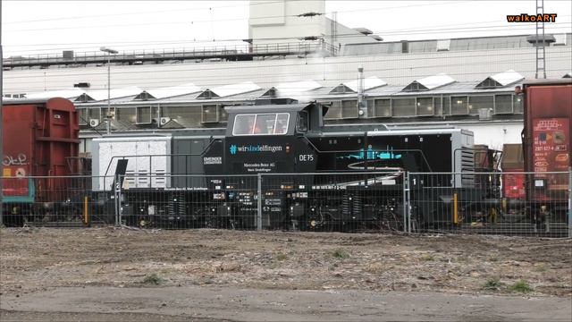 Werkslokomotive Mercedes-Benz AG - Werk Sindelfingen * GMEINDER * смотреть онлайн