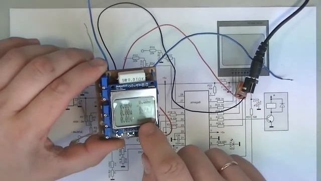 Вольтметр-амперметр-ваттметр V3.0 (Nokia5110). смотреть онлайн