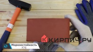 Обзор кирпич облицовочный красный одинарный гладкий М-150 Керма