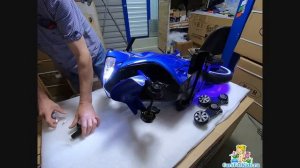 Сборка детского электромотоцикла Ducatti A001AA.