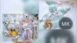 Комфортер зайка МК. #на_вяжукнг