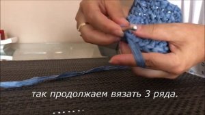 Вязаная сумка крючком за один вечер. Как связать сумку крючком.