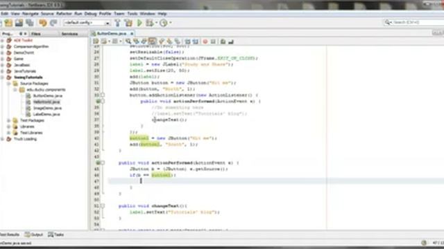 Java Swing 6: Button смотреть онлайн