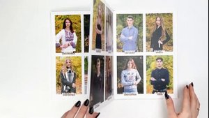 Выпускной альбом для старших классов с оживающими фотографиями
