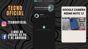 DESCARGA la MEJOR GOOGLE CAMERA para el dispositivo REDMI NOTE 12