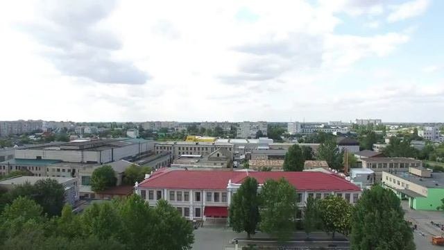 Фасад съёмка с квадрокоптера