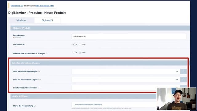 Mitgliederbereich erstellen: Schritt für Schritt - Anleitung [Wordpress & DigiMember] смотреть онлайн
