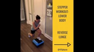 Lower Body Stepper Workout