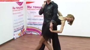 Хастл бейсик урок 3 Клуб парных танцев Хастл.mp4