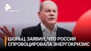 Обвинения Шольца не сработали: рейтинг правящей коалиции Германии продолжает падать / РЕН Новости