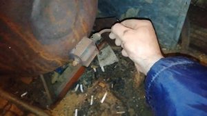 Буржуйка из газового баллона за 1 день,версия 2