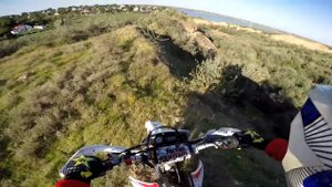 Yamaha WR450F. Хард Эндуро тренировка заброшенный карьер.