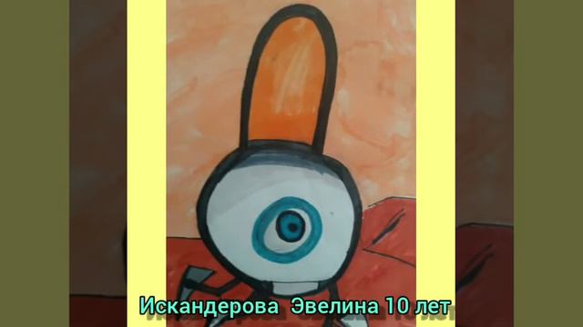 Рисунки посвященная "Неделе науки, техники и производства школьников"