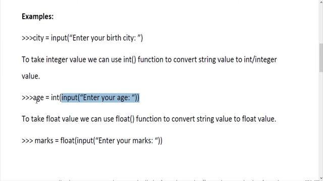Variable, Input and Output in Python Part 1