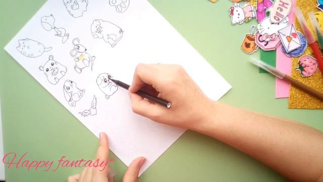 Рисуем наклейки самостоятельно смотреть онлайн