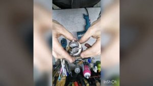 ремонт сетевого шуруповерта makita fs4000, межвитковое замыкание в обмотке статора