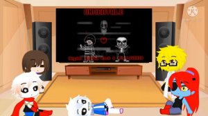 Undertale react to TRICKY EXPURGATION and MEGALO STRIKE BACK X MEGALOVANIA