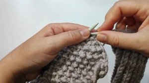 ШАПКА-УШАНКА за 3 ЧАСА НА ДВУХ СПИЦАХ/hat with ear flaps