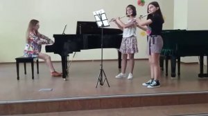 И.И. Кванц. Анданте для двух флейт.