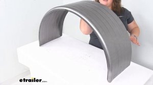 Review of etrailer Trailer Fenders - Single Axle Ribbed Steel - HP46FR