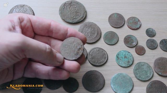 ЧИСТКА МЕДНЫХ МОНЕТ. ЧИСТКА МЕДНЫХ МОНЕТ МЫЛЬНЫМ РАСТВОРОМ. ДЕНЬ 3. Кладомания смотреть онлайн