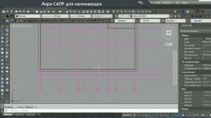 Импорт модели из AutoCad. Лира-Сапр для начинающих