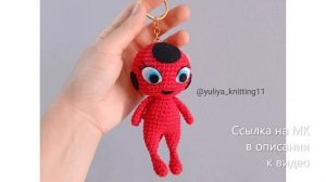 МК по вязанию амигуруми Брелок Тикки крючком. Автор: @yuliya_knitting11